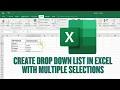 How to Create Drop Down List in Excel with Multiple Selections Step-by-Step Tutorial 2026