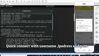 Android - Juice SSH to remotely connect to RHEL 8