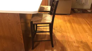 Lowering Wood Bar Height Chairs
