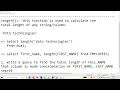 Master 13 Essential SQL Functions in 15 Minutes LENGTH REPLACE ROUND NVL COALESCE NULLIF