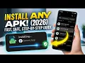 Install APK Files on Android Step-by-Step Guide 2026