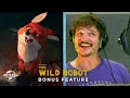 The Wild Robot Behind The Scenes Featuring Lupita Nyong o Pedro Pascal And Mark Hamill