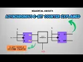 2-Bit Asynchronous Counter UP DOWN Ripple Counter Explained
