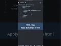 Text Formatting Tags in HTML i tag for Italic Style HTML CSS Tutorial for Beginners