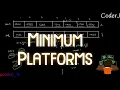 Minimum Platforms Greedy Approach Array Must Do Series CoderJ