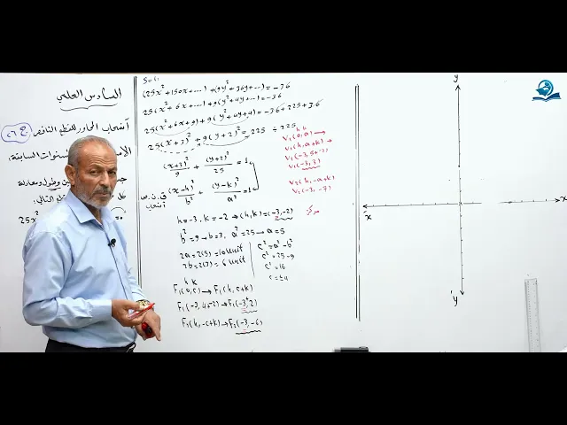 رياضيات السادس العلمي - الفصل الثاني - ألاسئله الوزارية الخارجية ج26