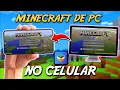 COMO JOGAR MINECRAFT JAVA DE PC NO SEU CELULAR SEM LAG MCinaBox TUTORIAL 2021