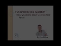 Java Interview Questions - Tricky Questions about Constructors