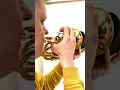 Download Lagu Playing on pocket trumpet with plunger mute by MG Leather Work