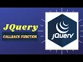 JQuery Callback Function Callback Parameter
