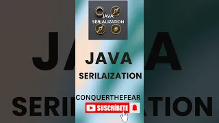 Java Serialization Explained under 40 Seconds Beginner Java tutorial
