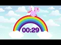 Rainbow Unicorn 1 Minute Timer Countdown mp4