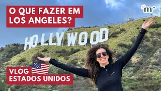 Vlog - O QUE FAZER EM LOS ANGELES? + Tour no quarto do Hotel | Maria Quer Viajar
