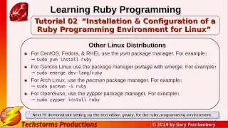 Ruby Programming Tutorial - Lesson 02
