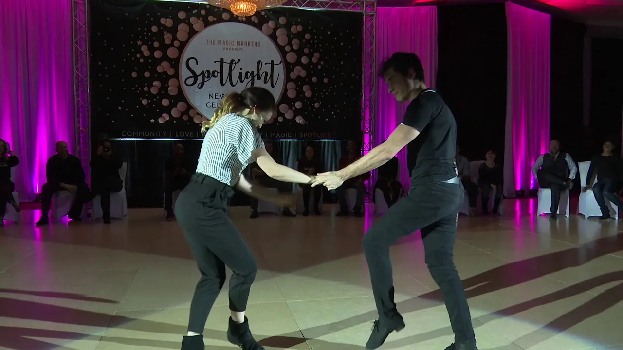 Spotlight New Years 2018 2019 Open Strictly Swing Jesse Lopez & Alyssa Glanville