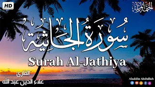 Surah Al Jathiya سورة الجاثية كاملة بصوت هادئ وجميل القارئ علاء الدين عبد الله 