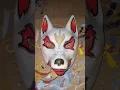 Lagu 3D Printed and 🎨 Kitsune Fox Fox Mask #kitsune #anime #shorts