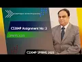 CS304P - Object Oriented Programming Practical Assignment No 2 100 Correct Solution