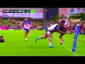 Reece Walsh Try saver on Tigers EDITED