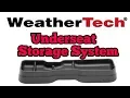 Weathertech Underseat Storage System Review and Unbox Turn 4 Automotive