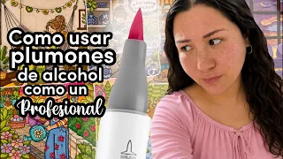 Como usar plumones de alcohol como un PROFESIONAL - en vivo 🔴 - Platicas con Sol