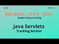 Session Tracking in Servlet Advance Java Session 5 Aether