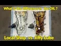 What is the difference between Jiffy Lube and Local Shops