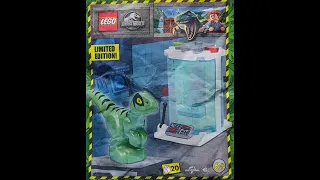 LEGO Instructions | Jurassic World | 122327 | Baby Raptor | Magazine Gift