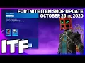 Fortnite Item Shop TWO NEW SPOOKY SETS October 25th 2020 Fortnite Battle Royale