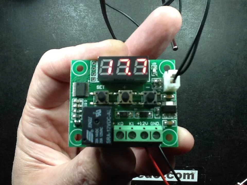 Playing with an eBay thermostat module. New data in description!