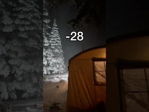 -28 Derecede Dondurucu Soğukta Kamp ❄️
