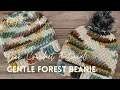 Gentle Forest Beanie Crochet Pattern Tutorial