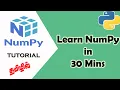 NumPy Full Tutorial Learn NumPy Basics in 30Mins NumPy Tutorial in Tamil