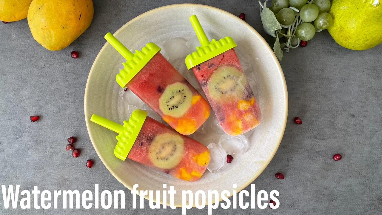 Watermelon Popsicle Recipe   Watermelon Fruit Popsicles   Healthy Fruit Popsicles   Best Bites