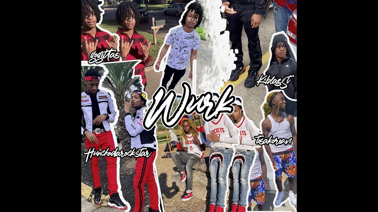 Huncho Da Rockstar , Kblast & Tisakorean - WURK (prod by @tisakorean)