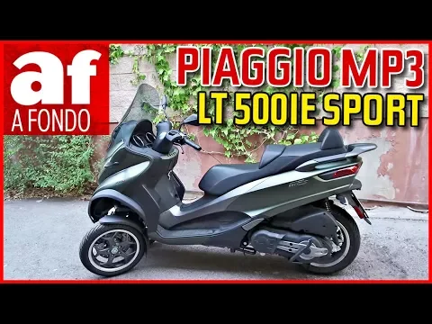 Download MP3 Piaggio MP3 LT 500ie Sport | Scooter 3 ruedas para el carnet de coche