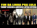 LULA FOI CERCADO POR BUKELE, RUBIO E EDUARDO BOLSONARO NA TENTATIVA DE FUGA