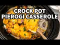 Easy Crockpot Pierogi Casserole Recipe