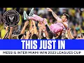 Lionel Messi SCORES As Inter Miami DEFEATS Nashville SC In PK s To Win Leagues Cup I CBS Sports