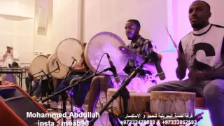فرقة لمسة البحرينية   حبيبي شياطينه قويه  الفنان عيسى الذوادي من عرس الفنان عماد دندنها