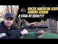 RUGER AMERICAN 22LR REVIEW 300 BARGAIN