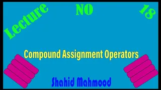 Compound Assignment Operator in C Language with Practical