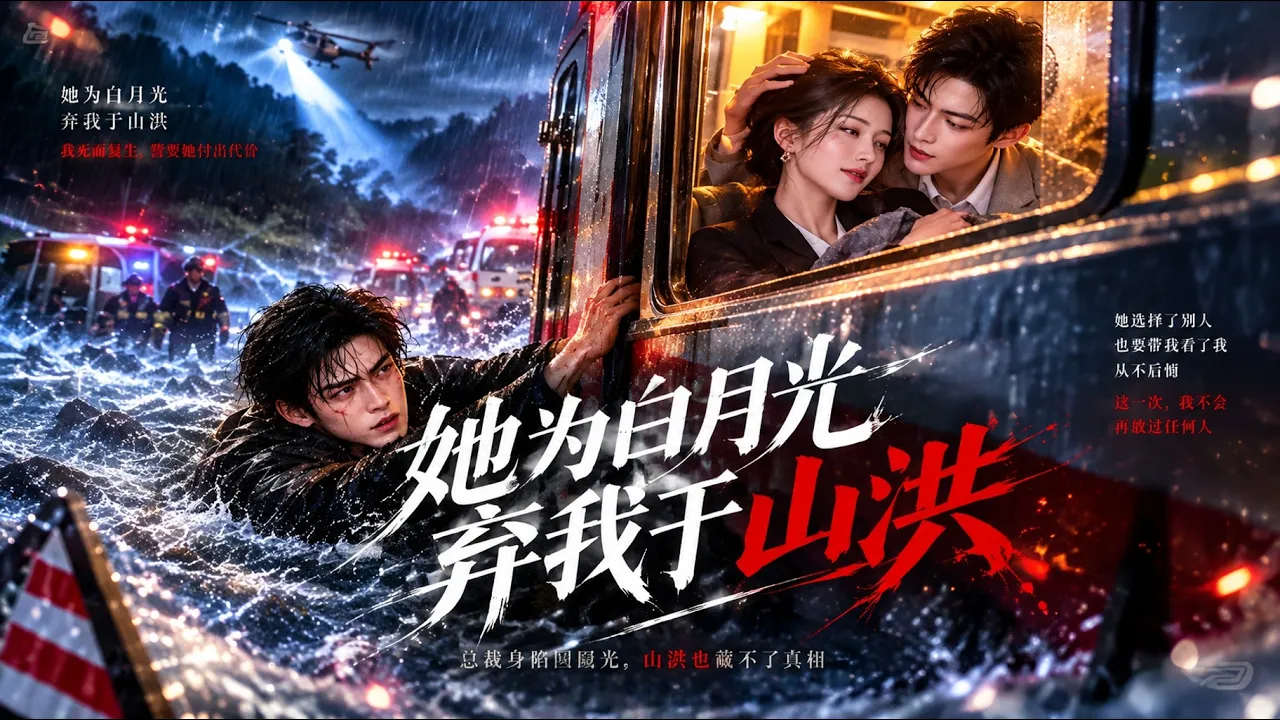 她为白月光弃我于山洪