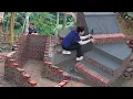 Lagu Building A Brick Staircase From The Ground To The Wooden Treehouse, A Masterpiece! | Ly Hoang Linh