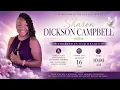 Memorial Service for Sharon Dickson Campbell Dr Chirnus Isidore l August 16 2026