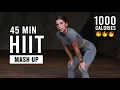 Download Lagu Burn 1000 Calories with this 45 MIN CARDIO HIIT Workout (Full Body, No Equipment, No Repeats)
