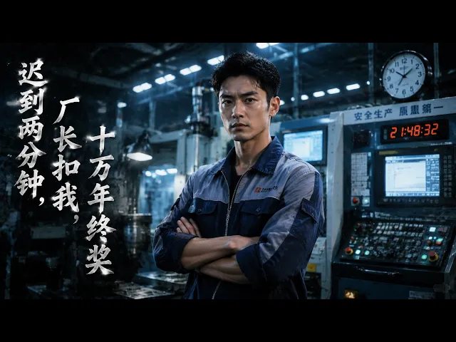 迟到两分钟,厂长扣我十万年终奖