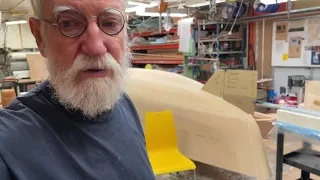 Rudder draft reduced