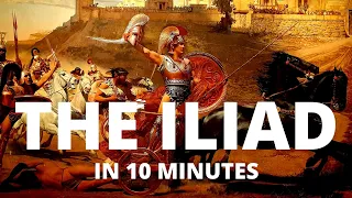 the iliad book summary in english