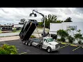 Brand New Peterbilt 567 Rotobec Elite 910 Grapple Truck Tri-Axle X15 Power